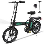 Vlo lectrique hitway e - bike 10. 4ah 36v batterie amovible vlos pliants autonomie 35 - 90km moteur ...