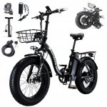 Vlo lectrique keteles kf9 1000w samsung batterie 35ah frein  huile pliable 3 modes sport