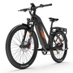 Velo electrique lankeleisi mx600pro autonomie 150km 275 pouces vtt fat bike moteur 500w 35km / h amortisseur ...