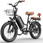 V�lo �lectrique ld20 v�lo de ville �lectrique avec batterie au lithium 48 v 20 ah vitesse unique frein ...