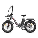 Vlo lectrique pliable 20x4 pneu fat - fafrees f20 max - moteur 690w batterie samsung 48v / 22. 5ah ...