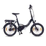 V�lo �lectrique pliable ncm paris max taille 20 batterie 36v14ah 504wh 8 vitesses noir