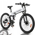Vélo électrique pliant - samebike - lo26 - ii - 900w - 48v - 21 vitesses - 26 pouces - blanc Vélo électrique pliant - samebike - lo26 - ii - 900w - 48v - 21 vitesses - 26 pouces - blanc