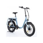 Velo electrique pliant tnt bikes canal 20 - bleu