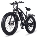 V�lo �lectrique shengmilo mx02s 1000w 48v17. 5ah frein hydraulique e - bike pneu 26 * 4. 0 pouces - noir ...
