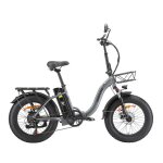 V�lo �lectrique sinohon moteur 250w batterie 48v 15ah pliage vtc 25km / h pneu 20 * 4. 0 shimano 7 vitesses ...