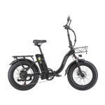 V�lo �lectrique sinohon moteur 250w batterie 48v 15ah pliage vtc 25km / h pneu 20 * 4. 0 shimano 7 vitesses ...