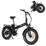V�lo �lectrique snapcycle moteur 250w batterie 48v15. 6ah pneu 20 * 4. 0 autonomie 40 - 70 km pliage ...