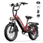 V�lo �lectrique - tifgalop xc20 - r - vtt 20 - 250w - batterie 48v20ah 50 - 150km - 7v - rouge