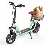 Trottinette lectrique iscooter i12 avec sige 12 deux amortisseurs  lavant et  larrire 500w autonomie ...