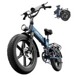 V�lo �lectrique urlife t5 - moteur 750w - batterie 48v13ah - pneus 20x4 pouces - autonomie max 125km ...