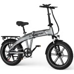 Hitway v�lo �lectrique vae bk36 pliable - 20 x 4. 0 gros pneus - batterie amovible 48v104ah - moteur ...