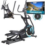 Vlo elliptique connect - skandika carbon p25 - g - inertie 25 kg - pliable - auto aliment