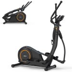 Vlo elliptique fitness crosstrainer avec cran lcd multifonction appareil maison support de tablette ...