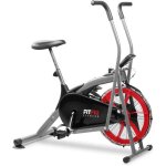 Vlo elliptique  rsistance air - selle rglable + cran lcd multifonction parfait pour cardio et musculation ...