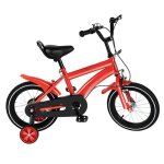 Vlo pour enfant 14 pouces  partir de 3  6 ans vlo rglable pour enfants avec roues stabilisatricespour ...