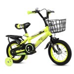 V�lo enfant dynamique 16 pouces - surenhap - pour filles et gar�ons 3 - 6 ans avec porte - bagages arri�re ...
