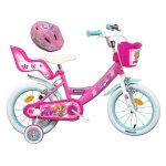 V�lo enfant fille 16 stella de la pat patrouille pour enfant de taille de 100cm � 120cm porte poup�e ...
