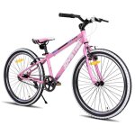 Vlo enfant joystar ? 24 pouces convient aux garons et aux filles  partir de 7 ans vitesse unique pneu ...