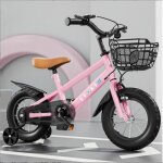 V�lo enfant - mipan - d�butant v�lo - roues 14 - avce stabilisateurs + panier � v�lo - age 2 � 5 ans ...