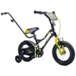 V�lo enfant - tiger bike - roues 12 - 2 � 4 ans - v - brake - cloche - garde - cha�ne - noir et jaune ...