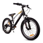 V�lo enfant - verdant bike - roues 20 - 6 � 10 ans - amortisseur - v - break - cadre en acier - noir ...