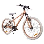 Vlo enfant - verdant bike - roues 24 - 8  12 ans - amortisseur - v - break - cadre en acier - cappuccino ...