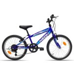 Vlo enfant - vtt 20 - cadre rigide en acier - 7 vitessses - poigne tournante - freins v - brake - levier ...