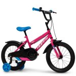V�lo enfant ? so sweet ? roues 16 ? age 5 � 7 ans ? stabilisateurs - freins � �trier ? rose ? produit ...