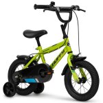 V�lo enfant ? pro thunder ? roues 12 ? age 3 � 5 ans ? stabilisateurs ? vert ? produit huffy
