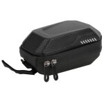 V�lo de montagne grain de carbone �tanche queue sac arri�re arri�re grande capacit� hard shell seat package ...