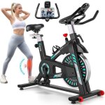 Vélo spinning ? riksion ? silencieux ? roue d?inertie 13kg ? résistance réglable ? robuste et stable ... Vélo spinning ? riksion ? silencieux ? roue d?inertie 13kg ? résistance réglable ? robuste et stable ...