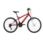 Vlo vtt 24 fourche tlescopique - 18 vitesses - shimano ty21 - freins v - brake et jantes en aluminium ...