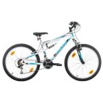 Vlo enfant - vtt 24 tout suspendu - transmission complte shimano - idal pour taille entre 1. 35 et ...