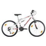 Vlo - vtt 24 tout suspendu - transmission complte shimano - idal pour enfant entre 1. 35m et 1. 60m ...