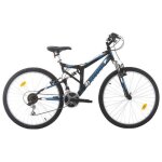 Vélo - vtt 26 tout suspendu - 18 vitesses - transmission shimano - freins v - brake alu - jantes alu. ... Vélo - vtt 26 tout suspendu - 18 vitesses - transmission shimano - freins v - brake alu - jantes alu. ...