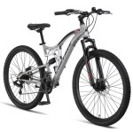 Vlo vtt - chillaxx falcon - 275 pouces - 21 vitesses - gris - frein  disque