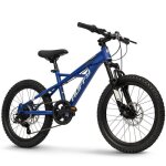 Velo vtt huffy korros 20 - 6 vitesses - bleu - 6 - 11 ans