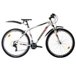 Velo vtt pro 29 blanc / rouge