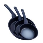 Venteo lot de 3 poeles ceramiques anti adhesive poele induction compatible avec tous feux convient a ... Venteo lot de 3 poeles ceramiques anti adhesive poele induction compatible avec tous feux convient a ...