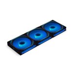 Ventilateurs de bo�tier argb - lian li - lot de 3 - lames invers�es - 120 mm - miroir infini rgb - 2100 ...