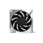 Ventilateur pc - alphacool - apex stealth metal - 120mm - 2000rpm - noir