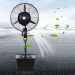 Ventilateur brumisateur extrieur sur pied avec brumisateur3 modes de ventoscillation  90 brumisateurs ...
