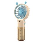 Ventilateur brumisateur portatif ventilateur brumisateur deau  piles rechargeables mini ventilateur ...