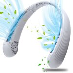 Ventilateur cou portableusb ventilateur 2200mah sans lame silencieux personne collier ventilateur nuque ...