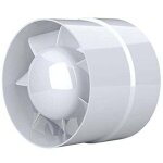 Ventilateur extracteur dair - okz - 125 mm - �conomique 16w - 240 m� / h - silencieux - installation ...