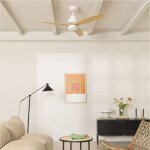 Ventilateur de plafond - create - wind stylance - silencieux - bois - 6 vitesses Ventilateur de plafond - create - wind stylance - silencieux - bois - 6 vitesses