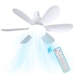 Ventilateurs de plafond avec lumi�res et t�l�commande ventilateur de plafond � intensit� variable 40 ...