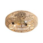 Ventilateur de plafond en rotin cage boho 22 pouces avec 6 vitessesmoteur cc réversible - hauss spole ... Ventilateur de plafond en rotin cage boho 22 pouces avec 6 vitessesmoteur cc réversible - hauss spole ...