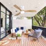 Ventilateur de plafond silencieux led 18w tricolore 3 pales 6 vitesses t�l�commande - mode hiver - �t� ...